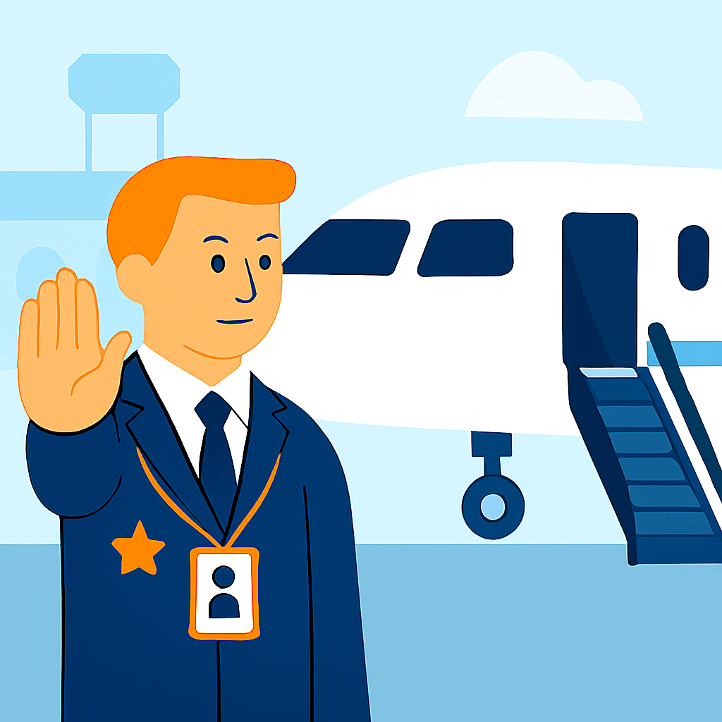 ③ 항공기 출입통제